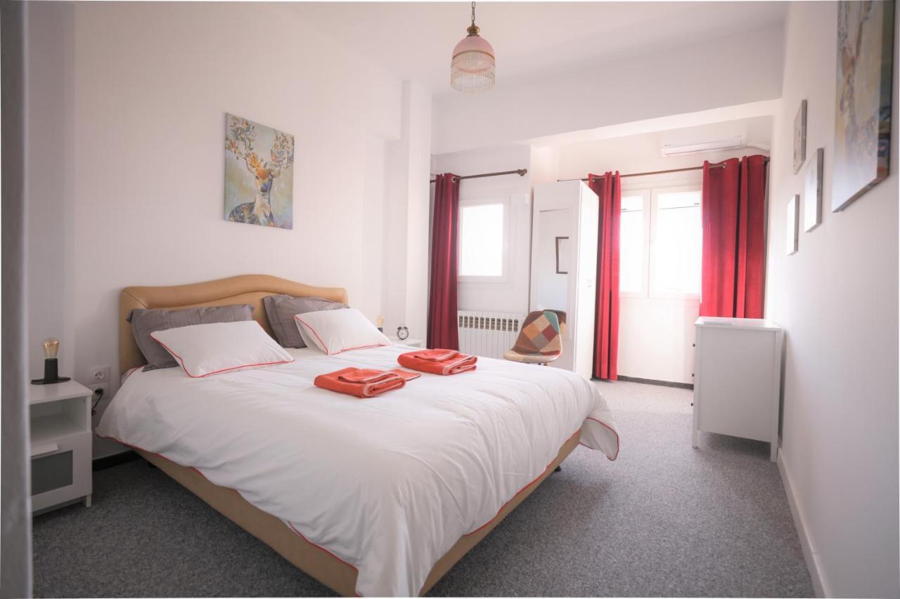 Modern 2 Bedroom Apartment Next To Metro - Marousi Athen Exterior foto
